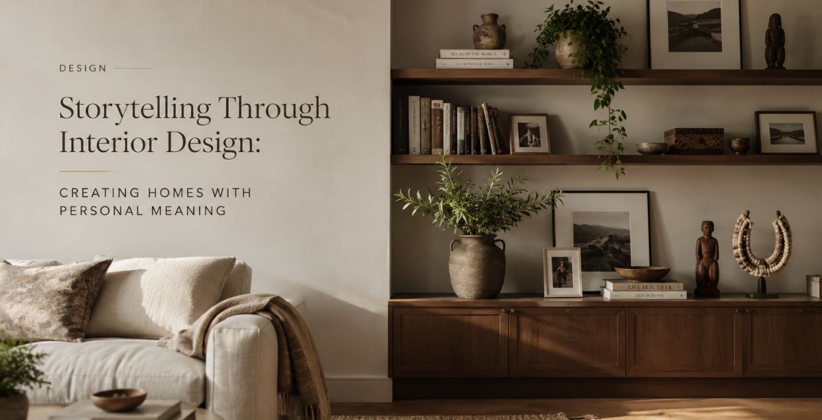 Storytelling Through Interior Design: Creating Homes With Personal Meaning